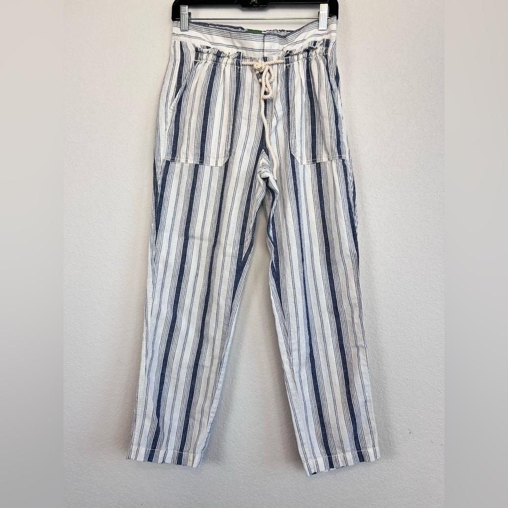 Anthropologie Seashore Striped Pants Size 4